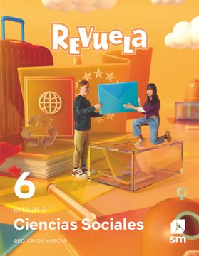 portada Ciencias Sociales. 6 Primaria. Revuela. Región de Murcia