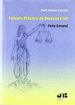 portada Temario Práctico de Derecho Civil.: Parte General.