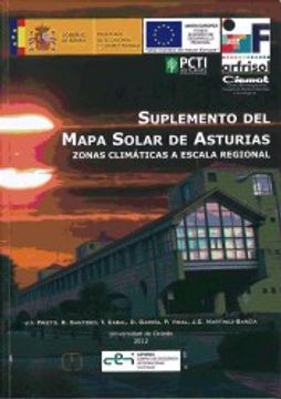 portada Suplemento del Mapa Solar de Asturias: Zonas Climáticas a Escala Regional