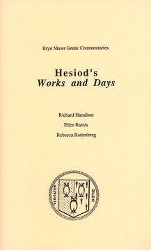 portada Works and Days (in Ancient Greek)