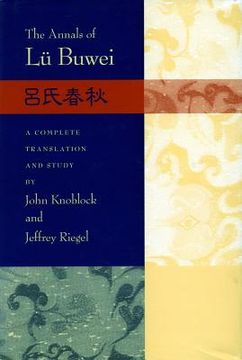 portada the annals of lu buwei (en Inglés)