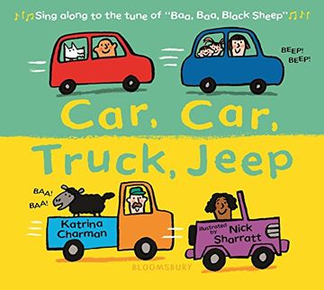 portada Car, Car, Truck, Jeep (en Inglés)