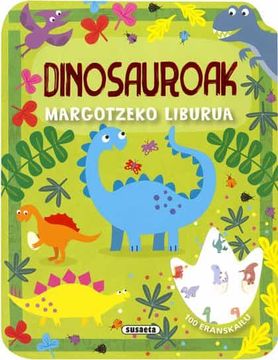 portada Dinosauroak (Koloreak eta Pegatinak) (en Euskera)