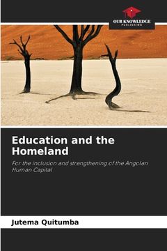 portada Education and the Homeland (in English)