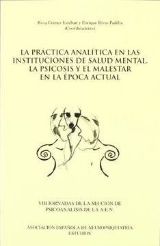 portada Practica Analitica En Las Instituciones De Salud Mental