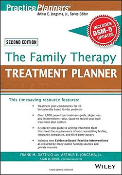 portada The Family Therapy Treatment Planner, with Dsm-5 Updates, 2nd Edition (PracticePlanners) (in English)