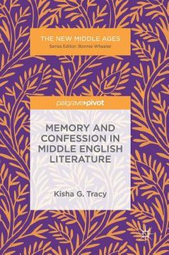 portada Memory and Confession in Middle English Literature