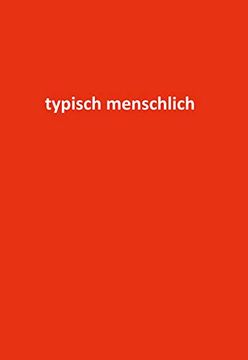 portada Typisch Menschlich (en Alemán)