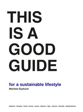 portada This is a Good Guide - for a Sustainable Lifestyle (en Inglés)