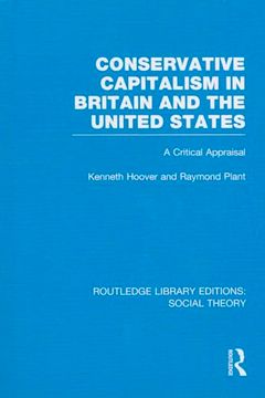 portada Conservative Capitalism in Britain and the United States: A Critical Appraisal (en Inglés)