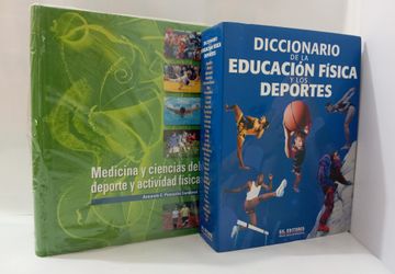 portada Medicina del Deporte y Diccionario de educación física (in Spanish)