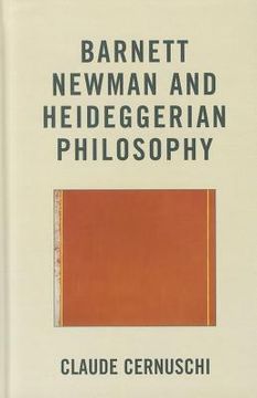 portada barnett newman and heideggerian philosophy