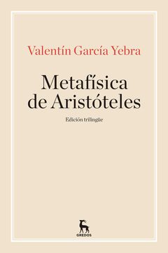 portada La Metafisica de Aristoteles (in Spanish)