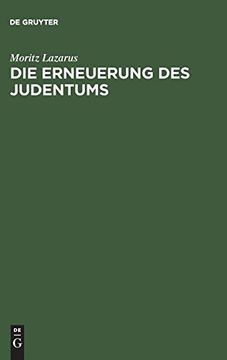 portada Die Erneuerung des Judentums: Ein Aufruf (en Alemán)