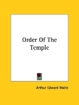 portada order of the temple (en Inglés)