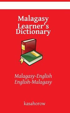 portada Malagasy Learner's Dictionary: Malagasy-English, English-Malagasy (en Inglés)