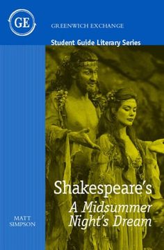 portada Student Guide to Shakespeare's "a Midsummer Night's Dream" (Greenwich Exchange Student Guides) (en Inglés)