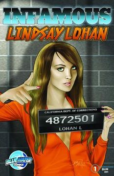 portada infamous: lindsay lohan