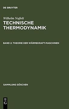 portada Theorie der Wärmekraftmaschinen (in German)