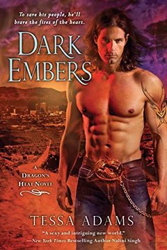 portada Dark Embers (Dragon's Heat Novels) 