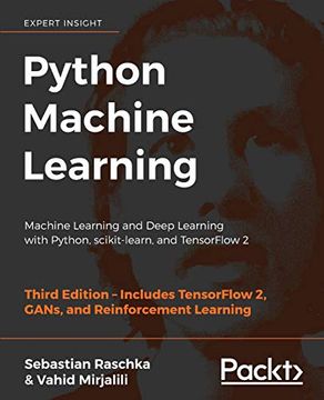 portada Python Machine Learning: Machine Learning and Deep Learning With Python, Scikit-Learn, and Tensorflow 2, 3rd Edition (en Inglés)