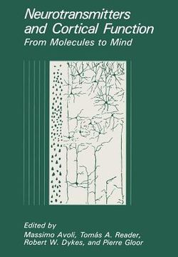 portada Neurotransmitters and Cortical Function: From Molecules to Mind (in English)