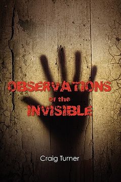 portada observations of the invisible (en Inglés)