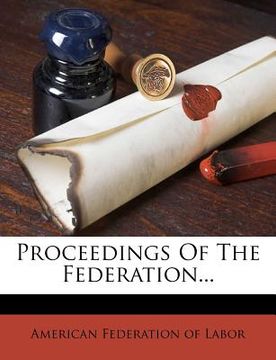 portada proceedings of the federation... (en Inglés)