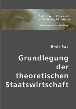 portada Grundlegung der theoretischen Staatswirtschaft