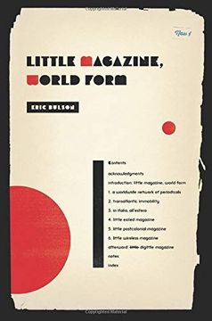 portada Little Magazine, World Form (Modernist Latitudes) (en Inglés)