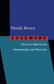 portada Edgework: Critical Essays on Knowledge and Politics (in English)