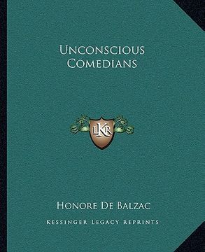 portada unconscious comedians (in English)
