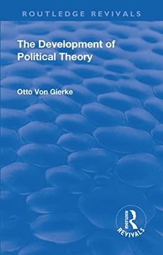 portada Revival: The Development of Political Theory (1939) (in English)