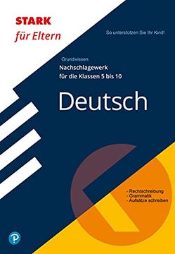 portada Stark Stark für Eltern: Deutsch - Nachschlagewerk für die Klassen 5 bis 10 (in German)