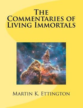 portada the commentaries of living immortals (en Inglés)