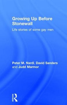 portada growing up before stonewall: life-stories of some gay men (en Inglés)