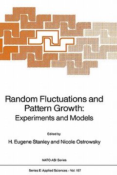 portada random fluctuations and pattern growth: experiments and models (en Inglés)
