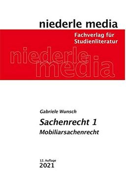 portada Sachenrecht 1. Mobiliarsachenrecht (en Alemán)