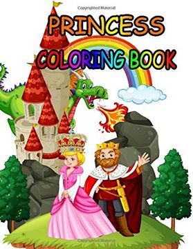 Princess coloring book: Princess Coloring Book for Girls, Kids