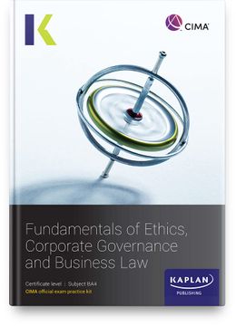 portada Ba4 Fundamentals of Ethics, Corporate Governance and Business law - Exam Practice kit (en Inglés)