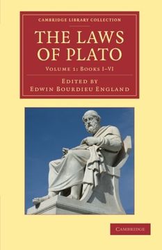portada The Laws of Plato 2 Volume Set: The Laws of Plato: Volume 1, Books I-Vi, Paperback (Cambridge Library Collection - Classics) (in English)