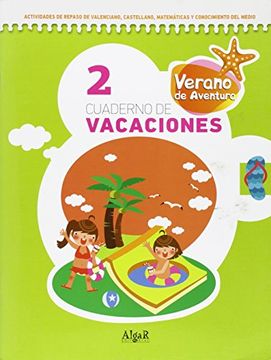 portada Cuaderno vacaciones 2 -Verano Aventura 2 (LIBROS DE TEXTO) (in Spanish)
