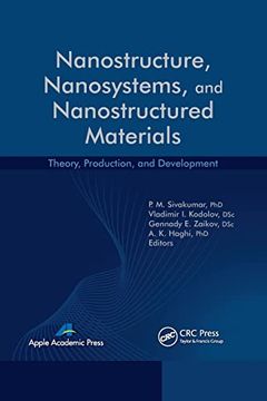 portada Nanostructure, Nanosystems, and Nanostructured Materials (Aap Research Notes on Nanoscience and Nanotechnology) (en Inglés)