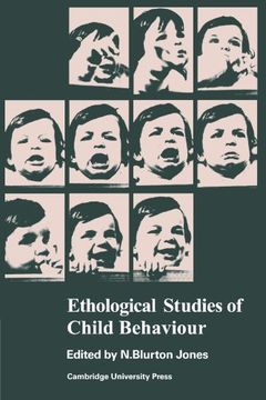 portada Ethological Studies of Child Behaviour (en Inglés)
