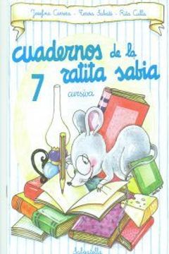 portada La Ratita Sabia: Escritura Cursiva: Cuaderno nª7