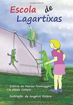portada Escola de Lagartixas (Aventuras de Alice) (en Portugués)