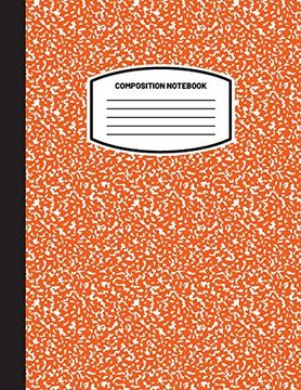 portada Classic Composition Notebook: (8. 5X11) Wide Ruled Lined Paper Notebook Journal (Orange) (Notebook for Kids, Teens, Students, Adults) Back to School and Writing Notes (en Inglés)