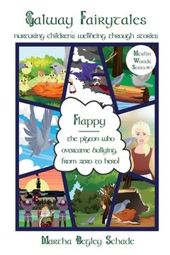 portada Flappy: The Pigeon who Overcame Bullying. From Zero to Hero! (Merlin Woods Series) 