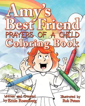 portada amy's best friend, prayers of a child: coloring book