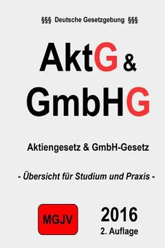 portada Aktg & Gmbhg: Aktiengesetz Und Gmbh-Gesetz (en Alemán)